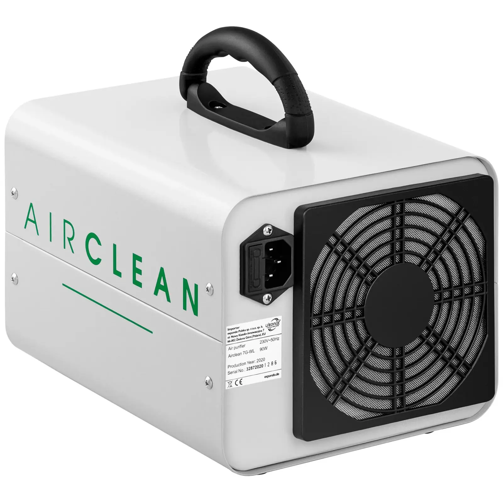 Индустриален пречиствател на въздуха - 7 000 mg/h - 94 W