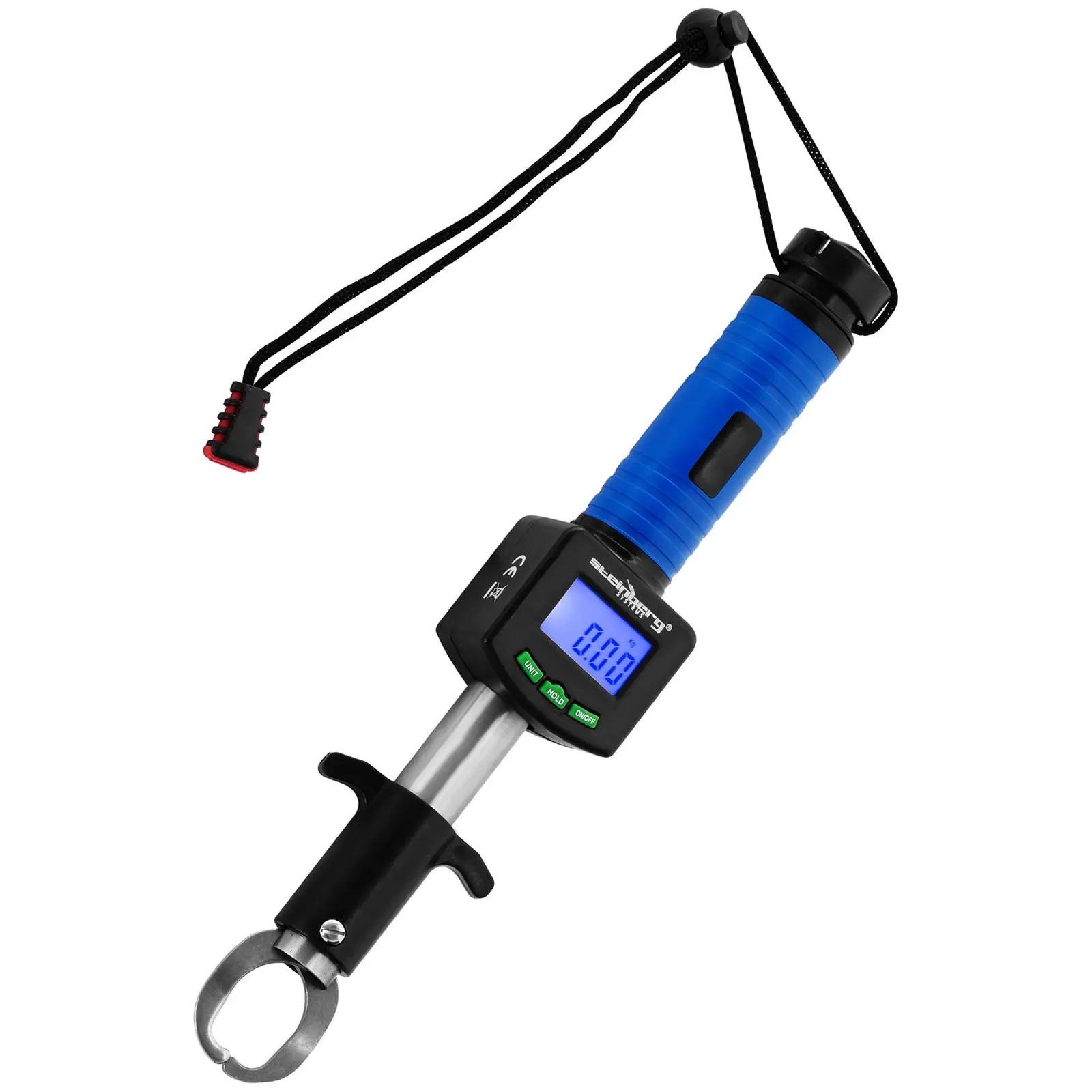 Fish Grip - 25 kg - с цифрова везна и термометър - LCD