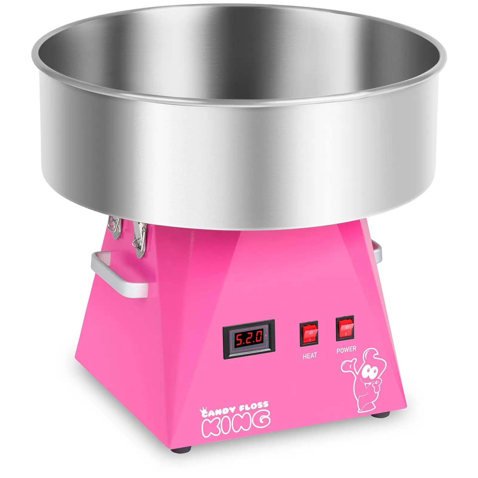 Машинка за захарни конци - 52 см - розова