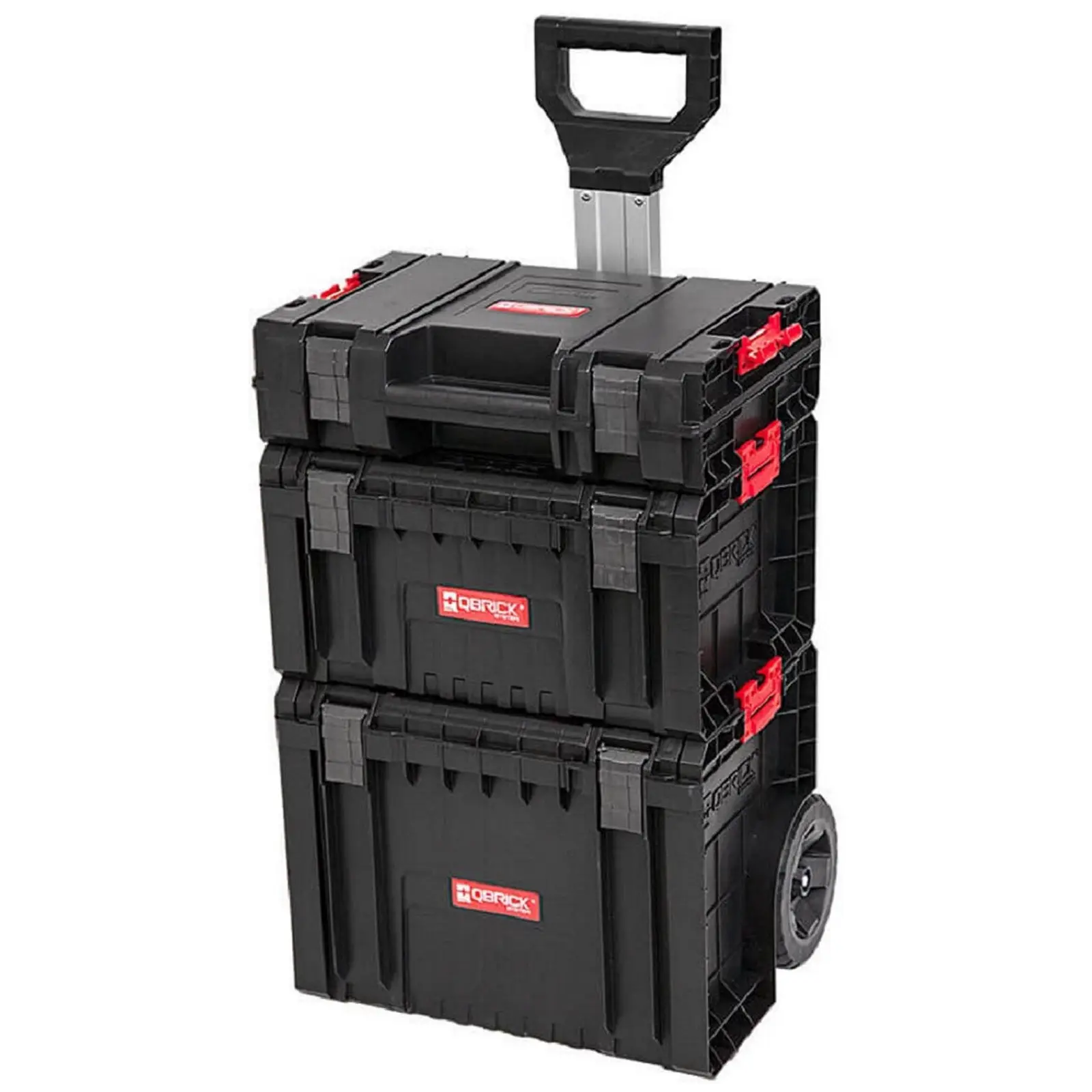 Колички за инструменти System Pro - комплект от количка, кутия и куфар