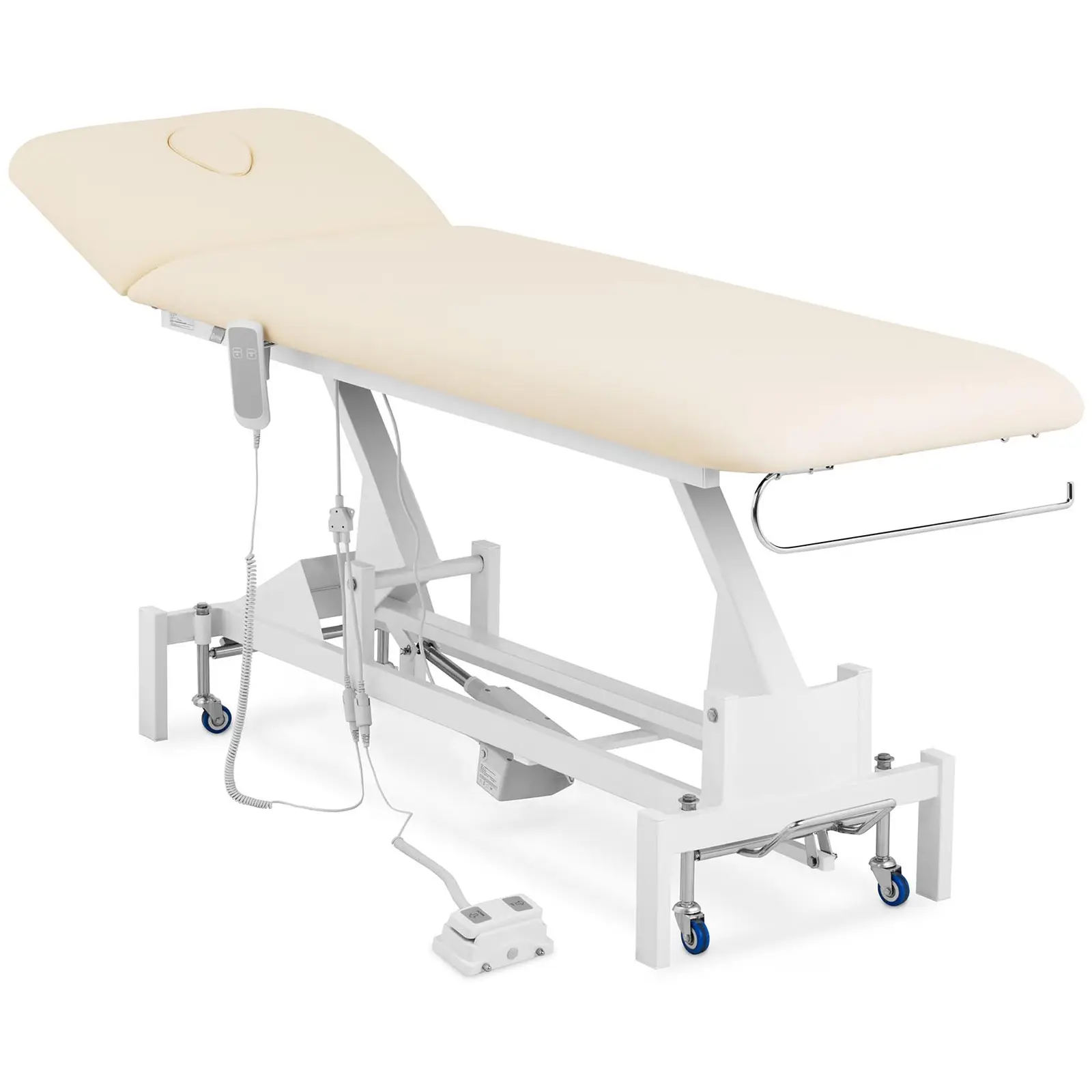 Електрическа маса за масаж - 50 W - 200 kg - Бежово