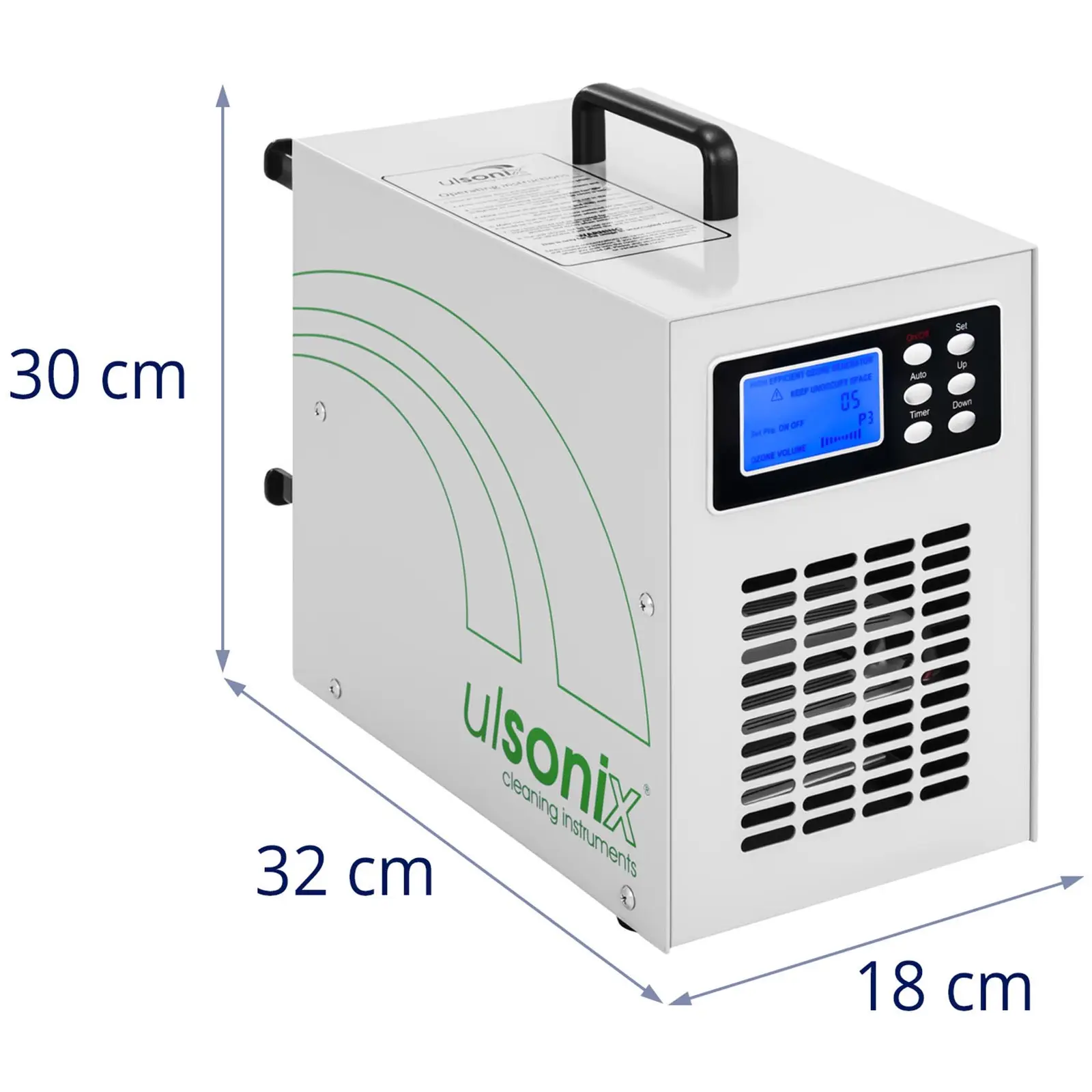 Озонов генератор - 15,000 mg/h - 160 W - цифров