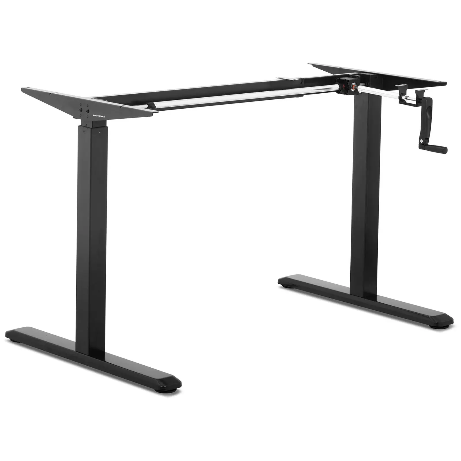 Рамка за бюро Sit-Stand - ръчна - 70 кг - черна