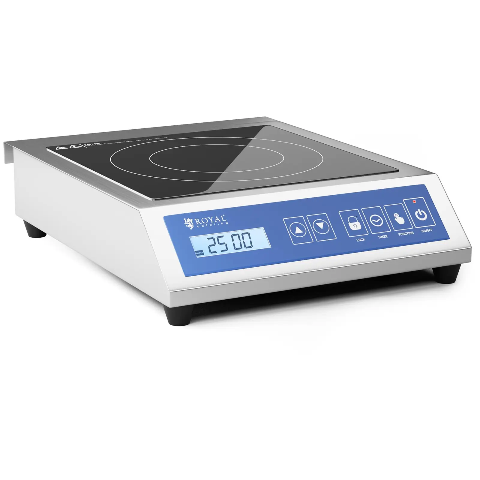 Индукционна готварска печка - 28 cm - 60 до 240 °C - сензорен дисплей - таймер