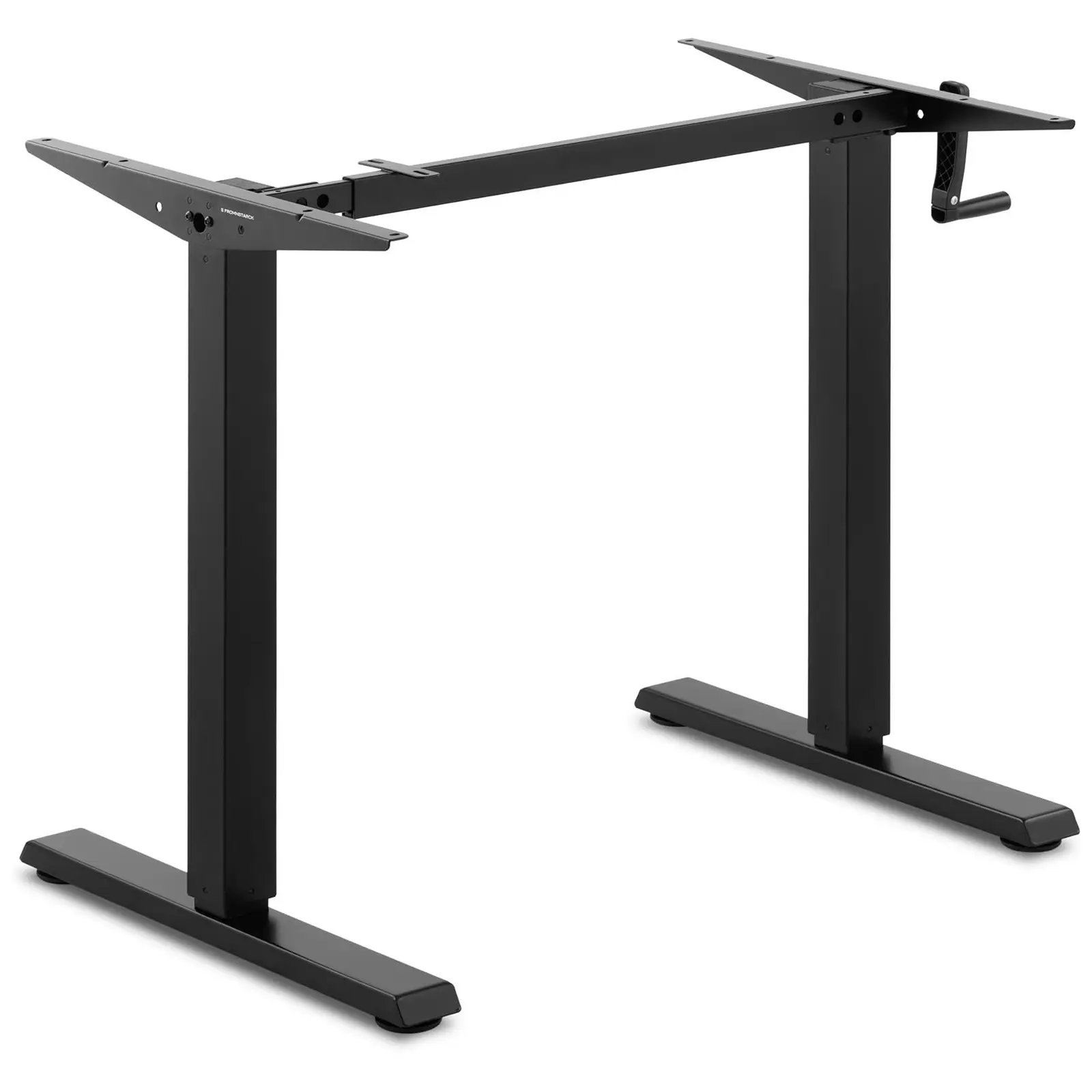 Рамка за бюро за сядане и стоене STAR_DESK_24 - ръчно - 70 kg - черна