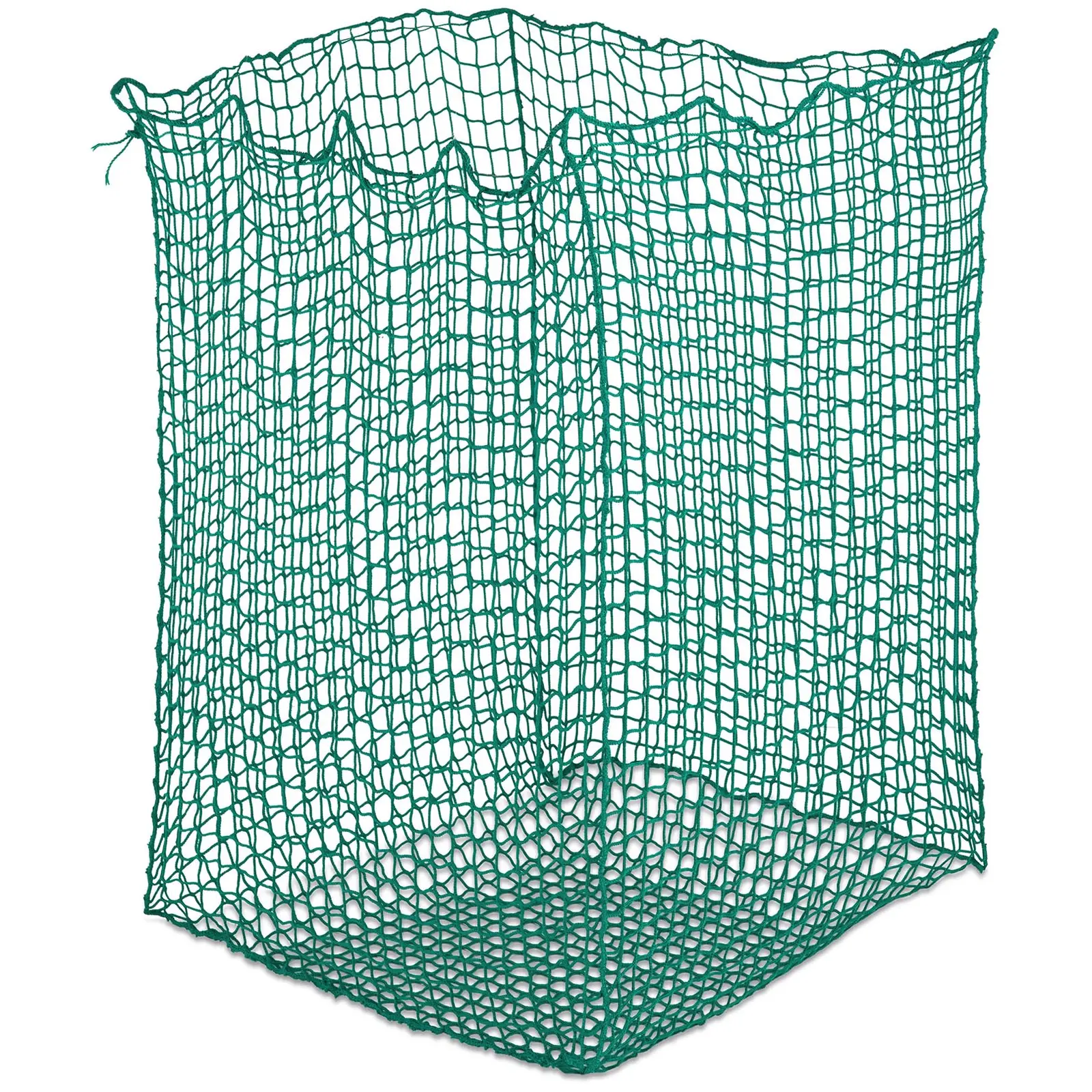 Кръгла мрежа за бали сено - 1 600 x 1 600 x 1 600 мм - размер на примката: 60 x 60 мм - зелена
