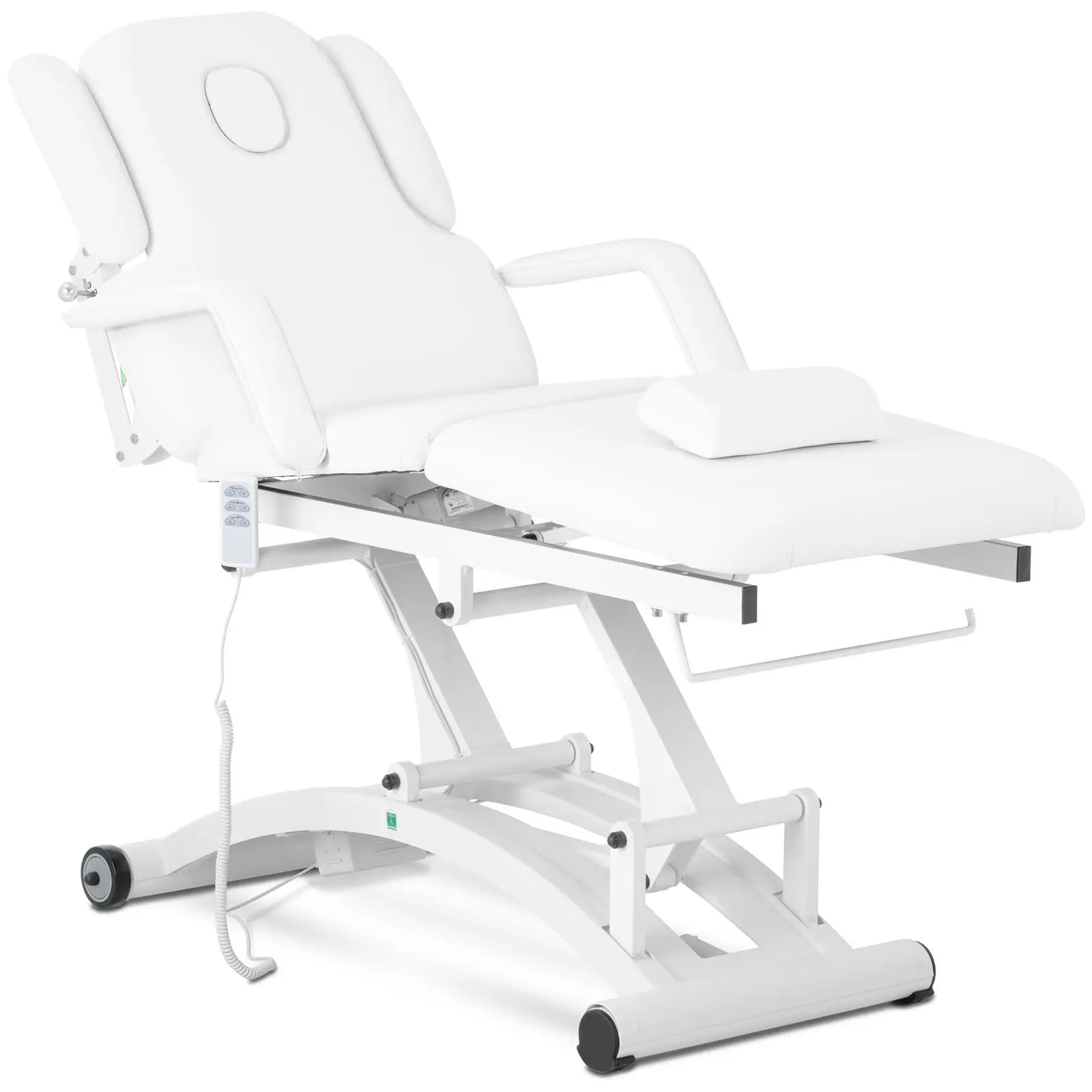 Електрическа маса за масаж - 300 W - 200 kg - Бяло