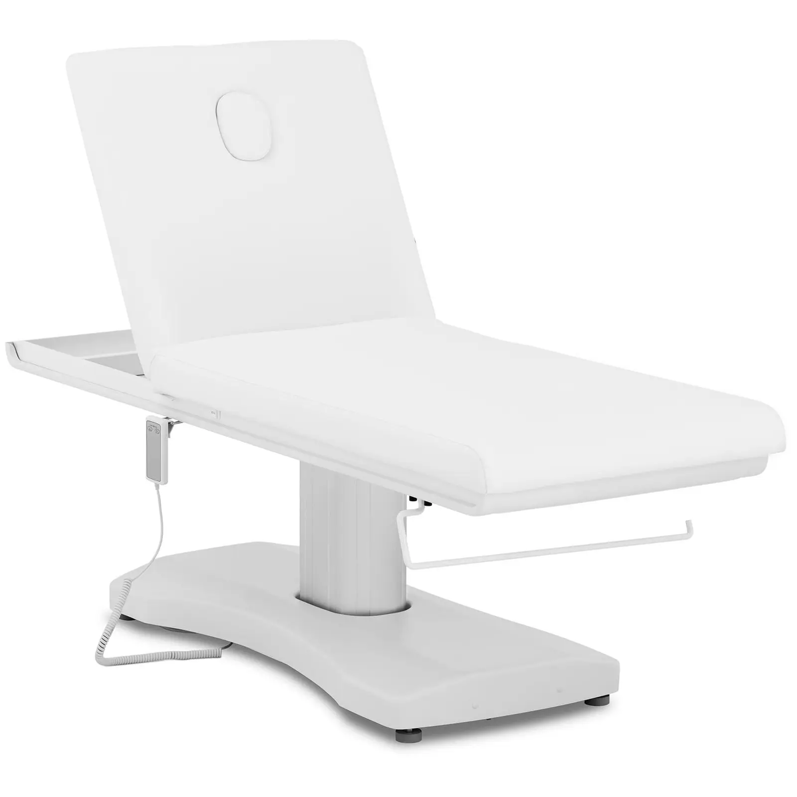 Маса за масаж - електрическа - 196 x 69 x 90 cm - 175 kg - Бяло