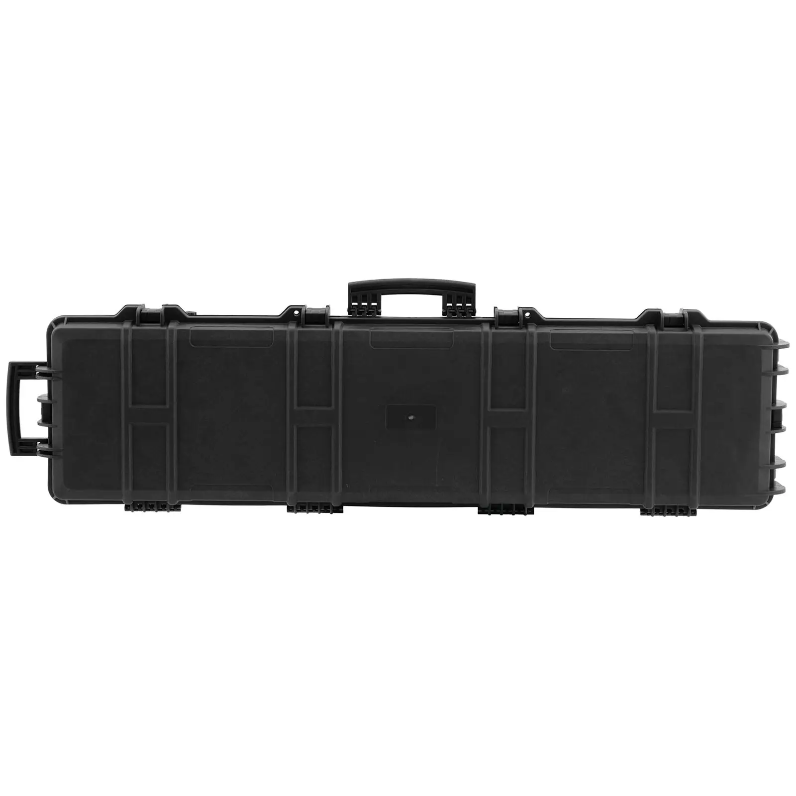 Твърд куфар за пренасяне - водоустойчив - 28 л - черен - колела - телескопична дръжка