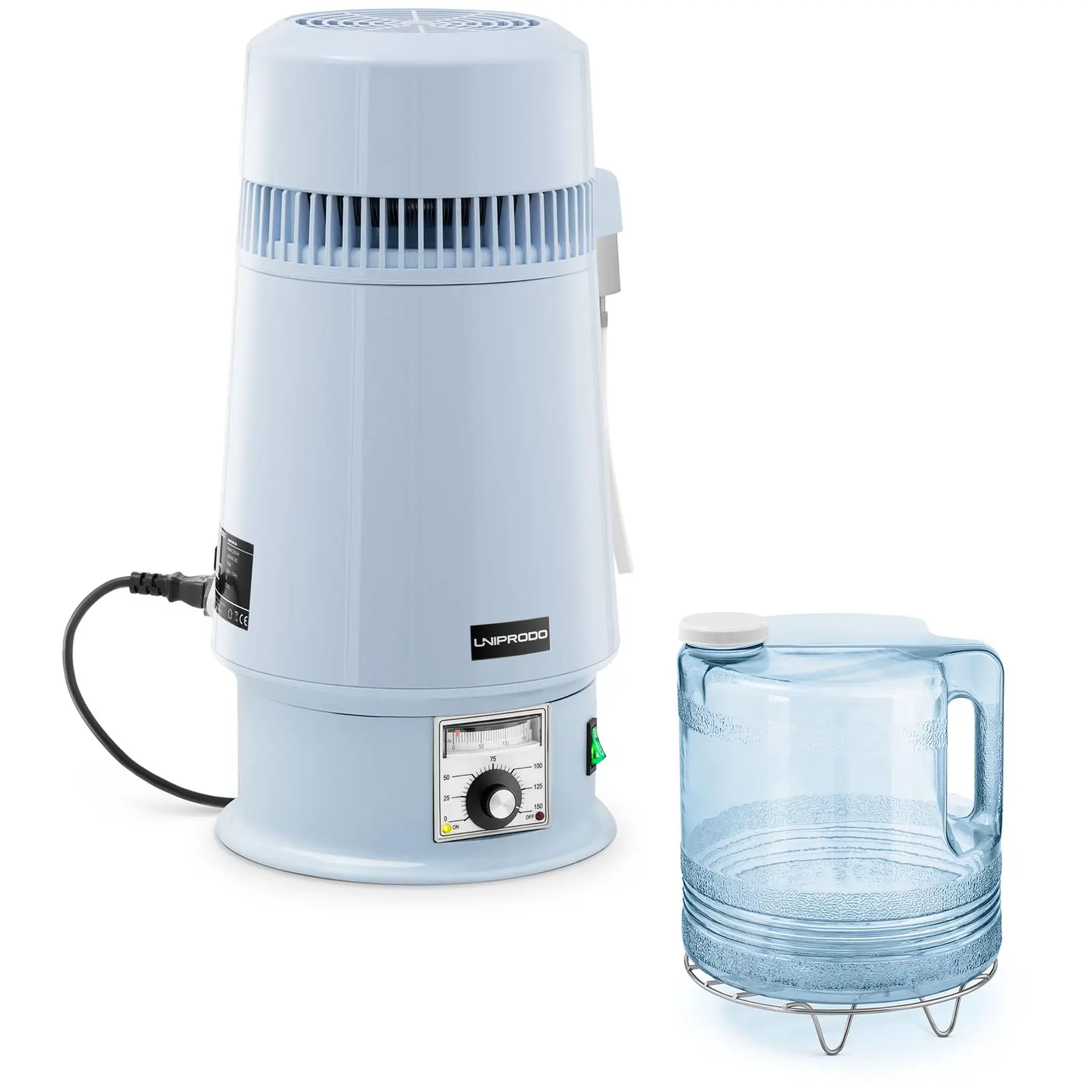 Воден дестилатор - вода - 4 л - регулируема температура